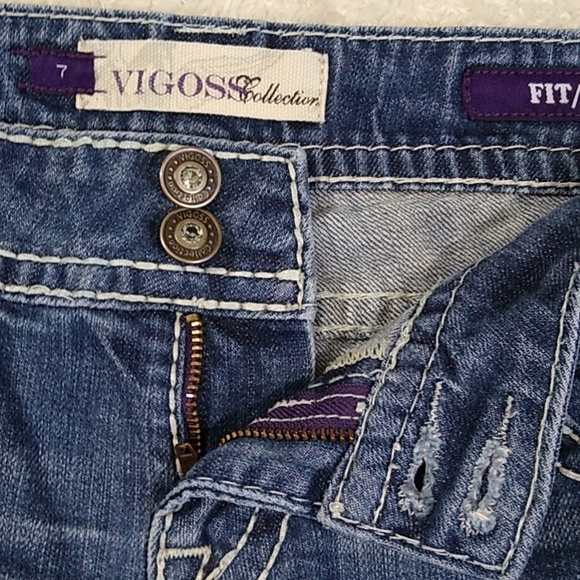 Vigoss Jeans size 7 Boot Cut Fit - Picture 7 of 16